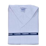 Cannon Hooded Bathrobe white 100% Cotton