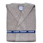 Cannon Hooded Bathrobe Linen 100%